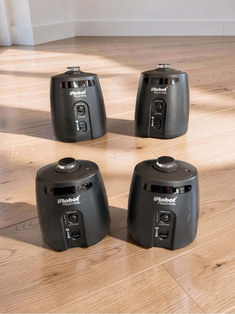 iRobot Roomba Virtual Lighthouse Wall Barriers – Black (Set of 4) model 81002